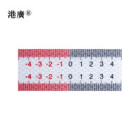 小标尺标识牌(60×15×1mm 不锈钢 塑料)1块