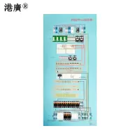 联锁电源机柜图 450×860mm 亚克力 1块