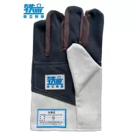 轶立 双层防护帆布手套 均码/副