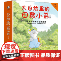 读客 正版大自然里的田鼠小弟全6册 3-6周岁绘本图画故事儿童睡前童话故事版14只老鼠给城市孩子的自然童话可爱的田鼠小弟