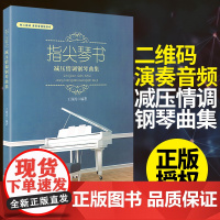 钢琴谱 指尖琴书减压情调钢琴曲集 王润涛著 新版流行钢琴谱 钢琴书 钢琴曲谱流行歌曲大全 五线谱钢琴谱子大全 弹唱带指法