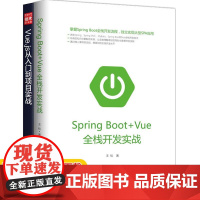 全2册 Spring Boot+Vue全栈开发实战 Vue.js从入门到项目实战 SpringBoot编程思想 前端开发