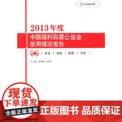 [正版书籍]2013年度中国福利彩票公益金使用情况报告