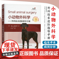 小动物外科学---外科技术进阶指导手册犬猫临床外科手术操作方法小动物外科手术图谱附外科手术视频 杨磊主译97871223