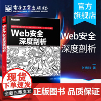 正版 Web安全深度剖析 web渗透安全 web安全测试 白帽子讲web安全 漏洞战争 计算机网络安全技术书籍 Web网