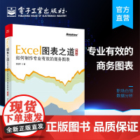 Excel图表之道 如何制作专业有效的商务图表 典藏版 刘万祥著 excel表格设计制作教程书籍 商务表格制作应用软件自