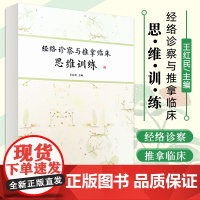 正版 经络诊察与推拿临床思维训练 中国中医药出版社王红民王居易弟子王红民著作中医经络书籍临床推拿