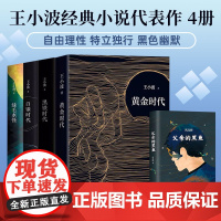 王小波 经典小说代表作 4册 黄金时代 白银时代 黑铁时代 绿毛水怪 精装版 当代文学经典 新经典