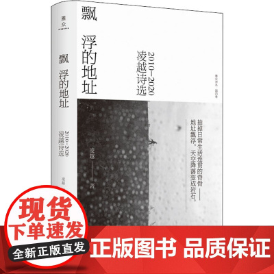 飘浮的地址 凌越诗选 2010-2020 凌越 著 中国现当代诗歌文学 正版图书籍 北京联合出版公司