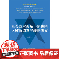 [正版书籍]社会资本视角下的我国区域协调发展战略研究