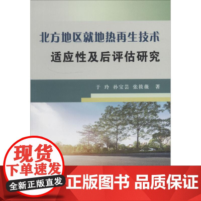 北方地区就地热再生技术适应性及后评估研究 于玲,孙宝芸,张筱薇 著 建筑/水利(新)专业科技 正版图书籍