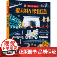 揭秘桥梁隧道 许妍 著 李晓曼 绘 少儿艺术/手工贴纸书/涂色书少儿 正版图书籍 四川少年儿童出版社