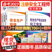 备考2023中级注册安全师工程师教材化工安全生产专业实务技术基础法律法规全套教材应急管理出版社题库真题2022注安考试安