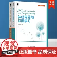 人工智能技术丛书全两册 神经网络与深度学习+神经网络与深度学习 案例与实践 人工智能 机器学习 线性模型 机械工业出版社