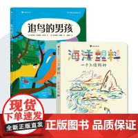 [2册套装]海洋塑料+追鸟的男孩 7-12岁儿童环保题材科普百科 浪花朵朵童书