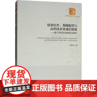 债务杠杆、期限配置与高科技企业成长绩效——基于深圳创业板的实证研究 李红松 著 经济理论经管、励志 正版图书籍