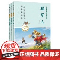 快乐读书吧三年级上册全套3册稻草人安徒生童话格林童话儿童故事书人教部编版非注音小学语文教材帮儿童8-9-10岁课外阅读经