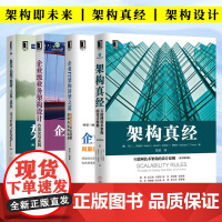 IT书籍全四册 企业IT架构转型之道 阿里巴巴中台战略思想与架构实战+架构即未来+架构真经+企业级业务架构设计 方法论与