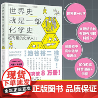 日本 世界史就是一部化学史 超有趣的化学入门 初高中化学知识点8-12-18岁中小学生课外阅读世界化学历史文理科普课外读