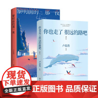 [正版书籍]卢思浩作品集2册套装:你也走了很远的路吧2022版+黎明前的那一夜 现当代随笔书 随书赠品