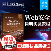 正版 Web安全简明实验教程 毛剑 Web基础工作机制与工具 Web安全漏洞 网络安全管理 电子工业出版社