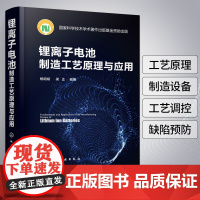 锂离子电池制造工艺原理与应用 精装 一部系统讨论锂离子电池制造原理及应用方面的学术专著 锂离子电池基本原理和基本概念书籍