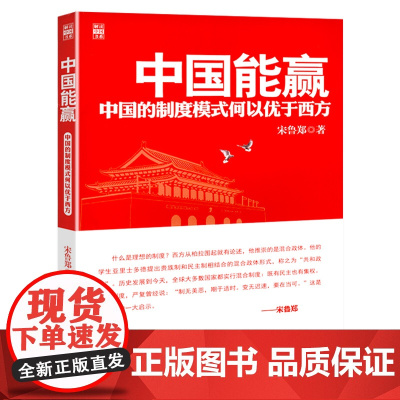 中国能赢:中国的制度模式何以优于西方/带你揭开中国崛起的秘密与金一南大国战略相补充书籍