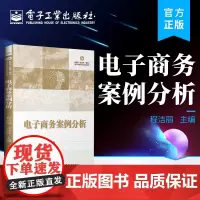 正版 电子商务案例分析 程洁丽 电子商务支付与认证 电子商务金融 电子商务物流 电子商务品牌策划与营销推广 电子工业出版