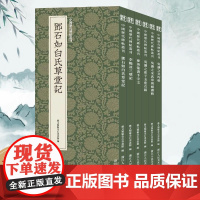 中国历代碑帖丛刊篆书系列全6册 李阳冰三坟记吴让之宋武帝与臧焘敕吴均帖崔子玉座右铭邓石如白氏草堂记 名家书法近距离临摹字