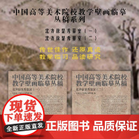 套装2册 中国高等美术院校教学壁画临摹丛稿系列:北齐徐显秀墓室(一、二)