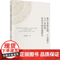 数字普惠金融、产业融合与产业结构优化升级问题研究 焦青霞 著 金融经管、励志 正版图书籍 中国财政经济出版社