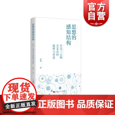 思想的感知结构牟宗三心物关系论的梳释与再思 徐昇著中国哲学思想西方哲学关系 上海人民出版社