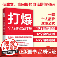 打爆:个人品牌实战手册—从0到1光速打造超级影响力,剽悍一只猫、李海峰倾情!