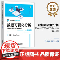 正版 数据可视化分析(Excel 2016+Tableau)(第2版)徐鸿雁 数据可视化分析 数据分析的概念 实现数据可