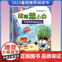 侦探菜小白:深海里的神秘来客 2023暑假123年级低年级小学生阅读书籍