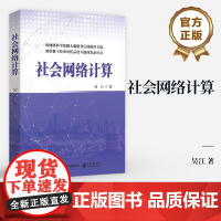 正版 社会网络计算 吴江 社会网络的基础理论及社会网络实践 电子商务 信息管理与信息系统等专业参考用书 电子工业出版社