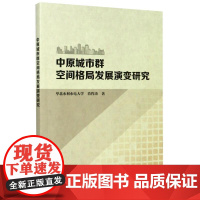 中原城市群空间格局发展演变研究 华北水利水电大学//肖哲涛 著 建筑/水利(新)专业科技 正版图书籍