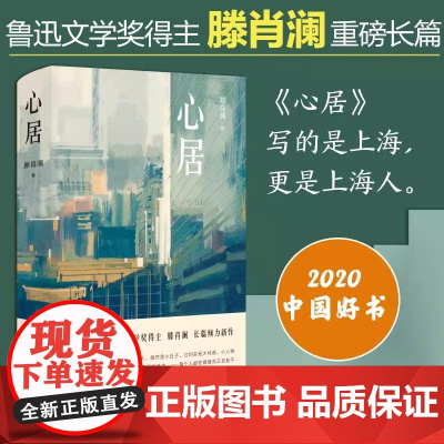 心居 滕肖澜著 鲁迅文学奖得主 张颂文海清童瑶冯绍峰主演电视剧原著小说 上海味道 寻找城中人肉身心灵的安居之所