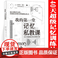 我的第一堂记忆私教课 40天最强记忆训练计划 思维逻辑训练书 大脑开发训练书 神奇的专注力训练 提升工作学习力 激发潜能