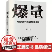 爆量 短视频时代的内容营销宝典 黑牛 著 以内容呈现吸引消费者 以场景需求营造转化目标用户 解决创作者在短视频时代的内容