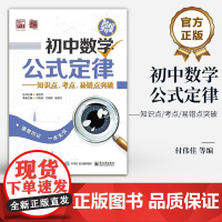 店 初中数学公式定律 知识点 考点 易错点突破 初中数学公式定律梳理整合集 初中数学常考考点剖析资料书 付伟佳 编