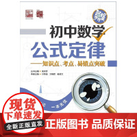 正版 初中数学公式定律 知识点 考点 易错点突破 初中数学公式定律梳理整合集 初中数学常考考点剖析资料书 付伟佳 编