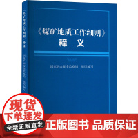 《煤矿地质工作细则》释义 国家矿山安全监察局 编 大学教材专业科技 正版图书籍 应急管理出版社