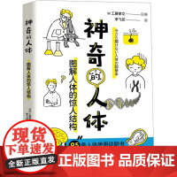 神奇的人体 图解人体的惊人结构 (日)工藤孝文 编 李飞菲 译 大学教材生活 正版图书籍 电子工业出版社