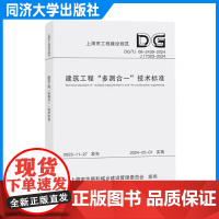 建筑工程“多测合一”技术标准(上海市工程建设规范)同济大学出版社