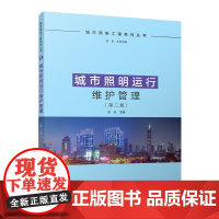 城市照明运行维护管理 第二版 中国建筑工业出版社 城市照明工程系列丛书 城市照明设施管理信息化维护安全常用电器技术性能