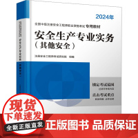 安全生产专业实务 其他安全 2024 注册安全工程师考试研究院 编 建筑考试其他专业科技 正版图书籍 立信会计出版社