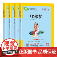 快乐读书吧 五年级下册套装 三国演义/红楼梦/西游记/水浒传4册 小学生语文教材名著阅读课外书籍读物