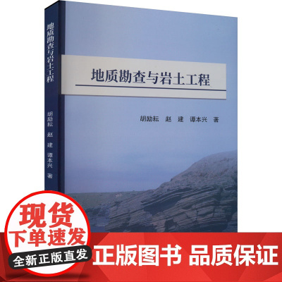 地质勘察与岩土工程 胡励耘,赵建,谭本兴 著 冶金工业专业科技 正版图书籍 吉林科学技术出版社