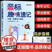 [时光学]音标趣味速记口诀 零基础三分钟搞定48个国际音标象形记忆法48个音标小学英语音标单词词汇语法思维导图组合三六年